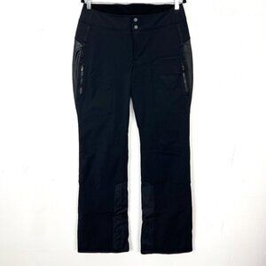 Athleta Black Snow‎ Pants 12T 12 Tall Ski Zip Ankle